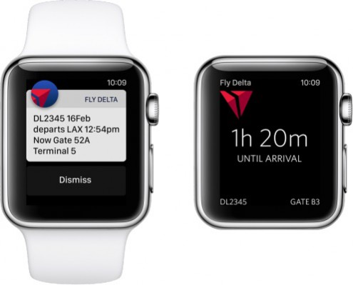 Delta Airlines Apple Watch App
