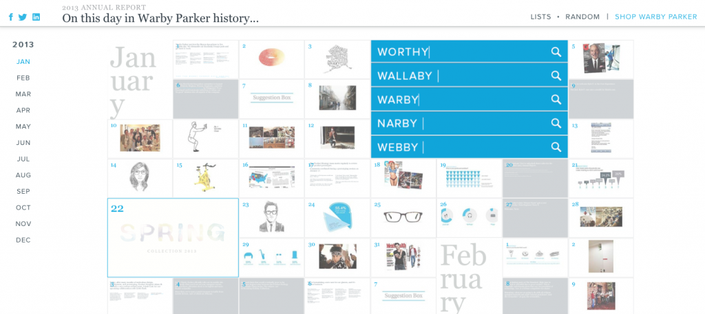 warby parker annual report