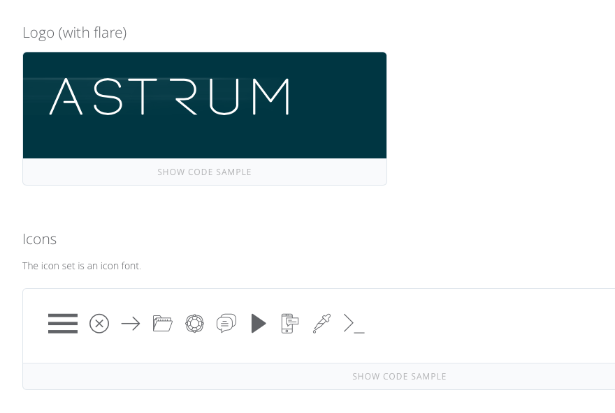 astrum pattern library